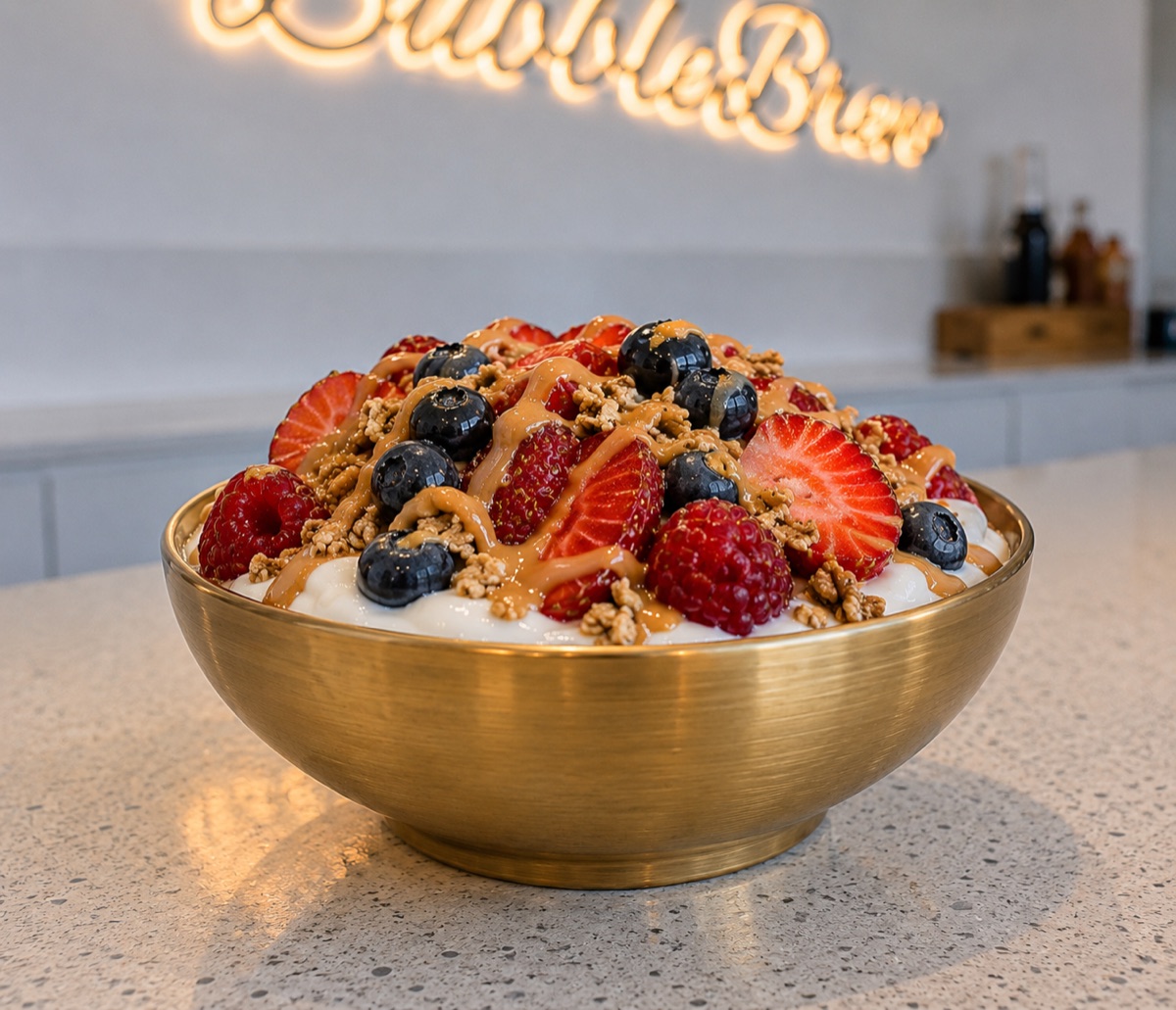 BubbleBrew breakfast parfait