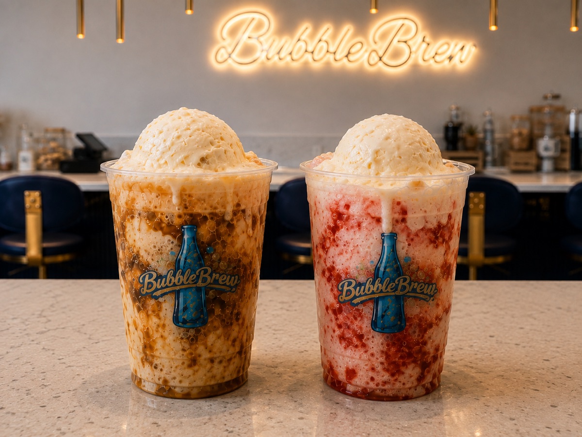 BubbleBrew soda float